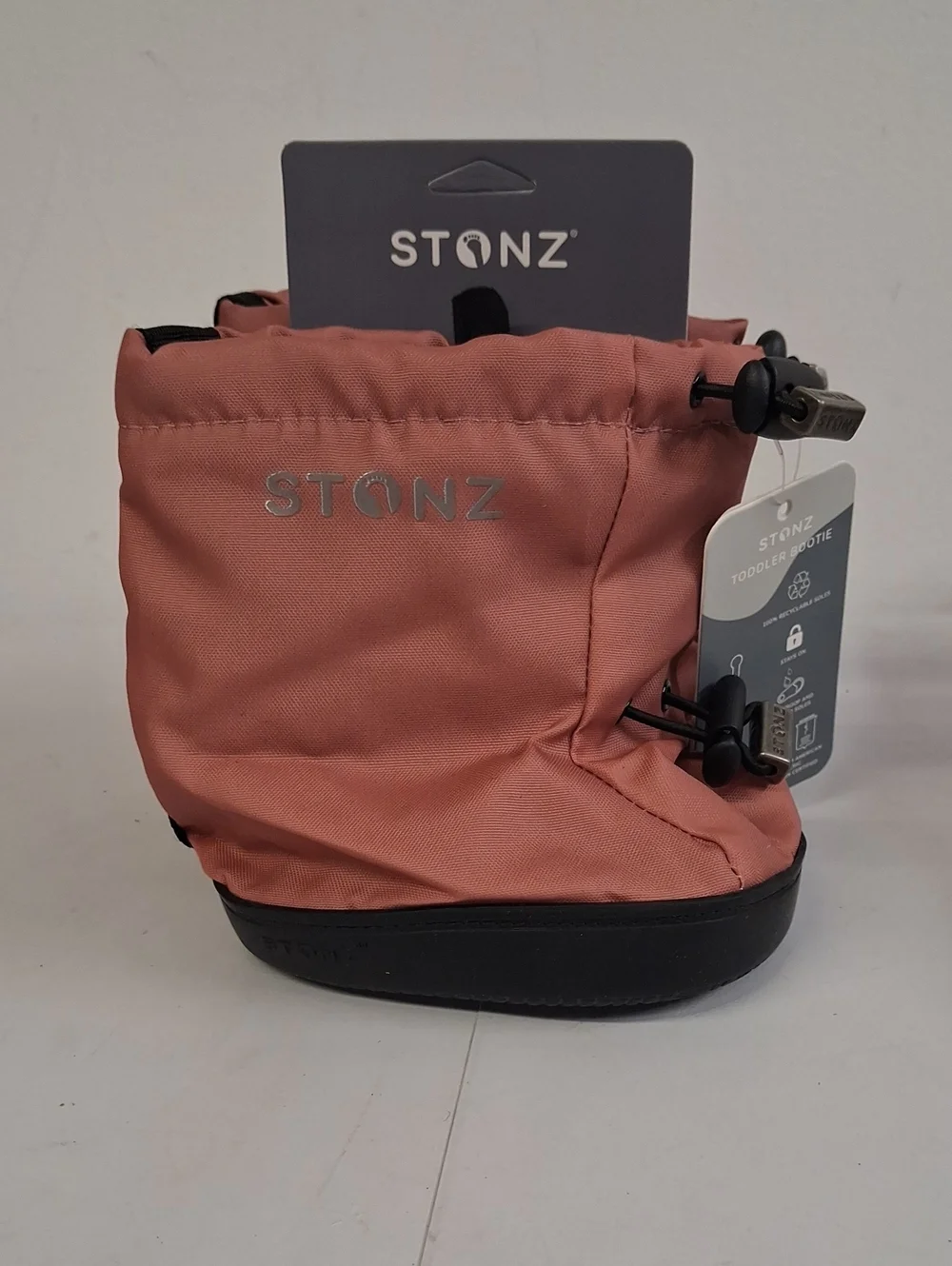 NWT Stonz Puffer Booties - Toddler Dusty Rose
